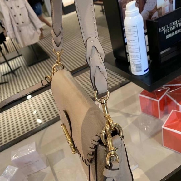 COACH Jade Shoulder Bag With Whipstitch 91025 - Picture 9 of 11